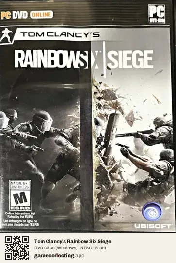 Tom Clancy's Rainbow Six Siege Computer, NTSC box front