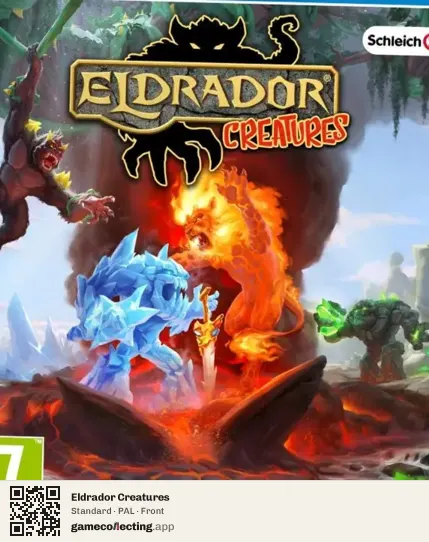 Eldrador Creatures PlayStation 4, PAL box front