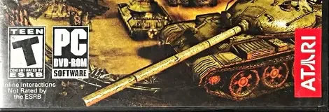 Codename: Panzers - Cold War, the ESRB box on its front