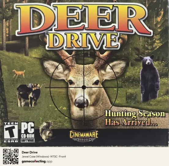 Deer Drive Computer, NTSC box front