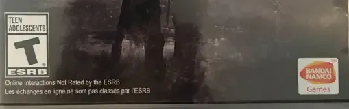 Dark Souls II, the ESRB box on its front