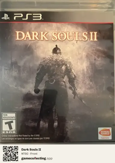 Dark Souls II PlayStation 3, NTSC box front