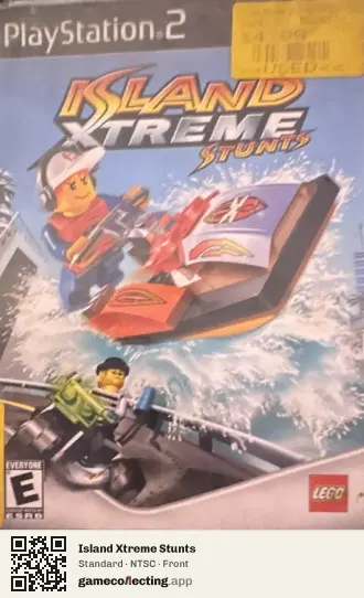 Island Xtreme Stunts PlayStation 2, NTSC box front