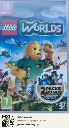 LEGO Worlds Nintendo Switch, France box front