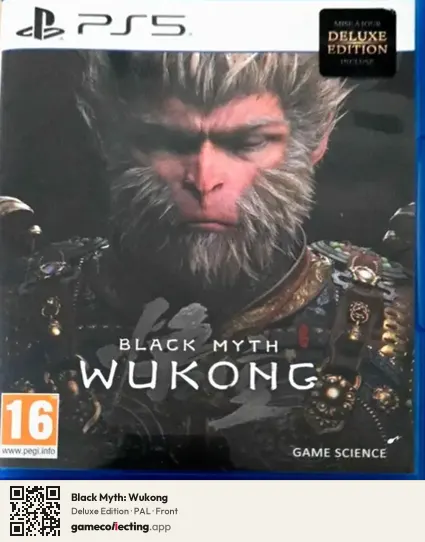 Black Myth: Wukong PlayStation 5, PAL box front