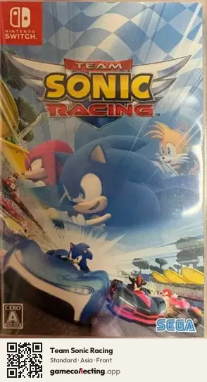 Team Sonic Racing Nintendo Switch, Asia box front