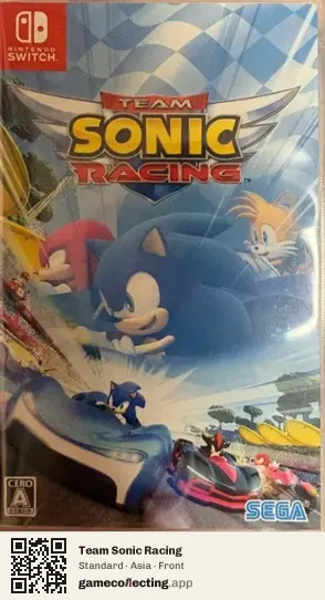 Team Sonic Racing Nintendo Switch, Asia box front