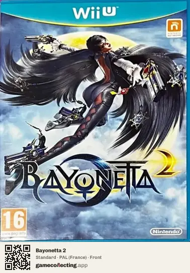Bayonetta 2 Nintendo Wii U, France box front