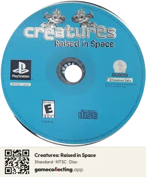 Creatures: Raised in Space PlayStation, NTSC disc