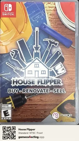 House Flipper Nintendo Switch, NTSC box front
