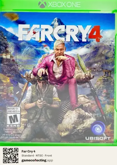 Far Cry 4 Xbox One, NTSC box front