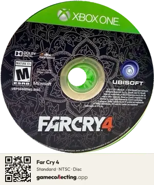 Far Cry 4 Xbox One, NTSC disc