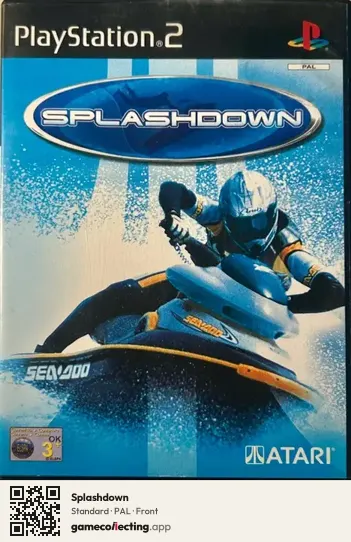 Splashdown PlayStation 2, PAL box front