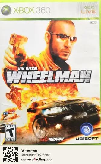 Wheelman Xbox 360, NTSC box front