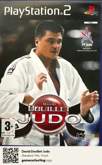 David Douillet Judo PlayStation 2, PAL box front