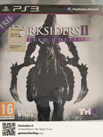 Darksiders II PlayStation 3, Italy box front
