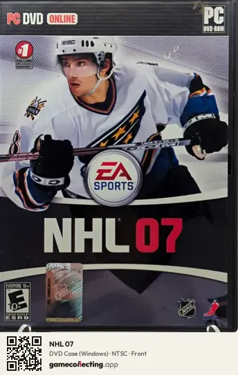 NHL 07 Computer, NTSC box front