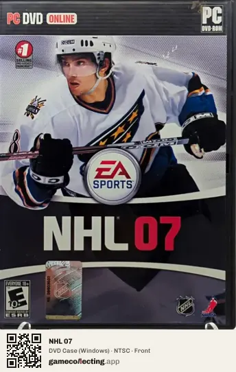 NHL 07 Computer, NTSC box front