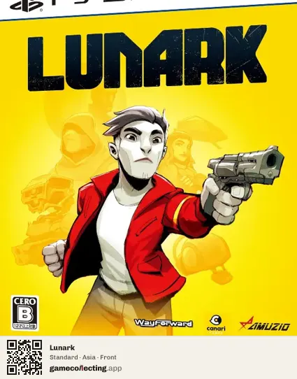 Lunark PlayStation 5, Asia box front