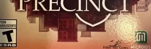 The Precinct, the ESRB box on its front
