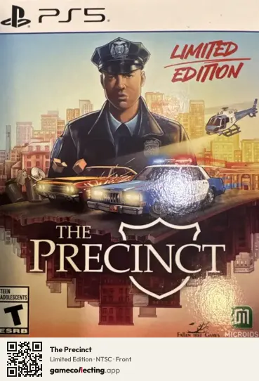 The Precinct PlayStation 5, NTSC box front