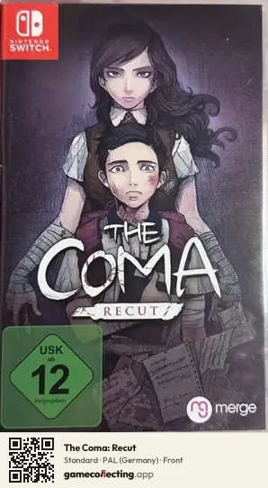 The Coma: Recut Nintendo Switch, Germany box front