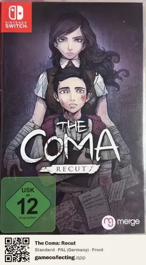 The Coma: Recut Nintendo Switch, Germany box front