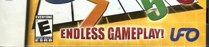 Sudoku Mania, the ESRB box on its front