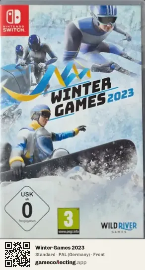 Winter Games 2023 Nintendo Switch, Germany box front