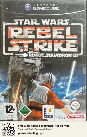 Star Wars Rogue Squadron III: Rebel Strike Nintendo GameCube, Germany box front