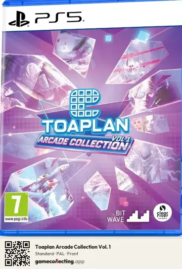 Toaplan Arcade Collection Vol. 1 PlayStation 5, PAL box front