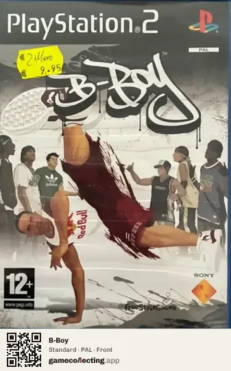 B-Boy PlayStation 2, PAL box front
