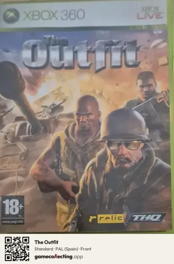 The Outfit Xbox 360, Spain box front