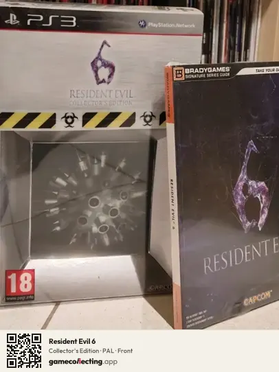Resident Evil 6 PlayStation 3, PAL box front