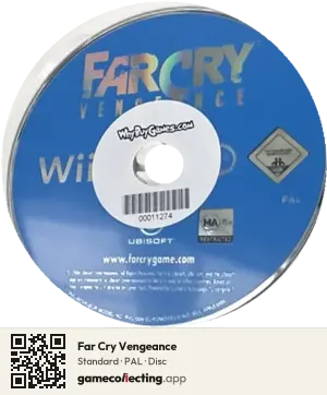 Far Cry Vengeance Nintendo Wii, PAL disc