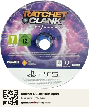 Ratchet & Clank: Rift Apart PlayStation 5, PAL disc