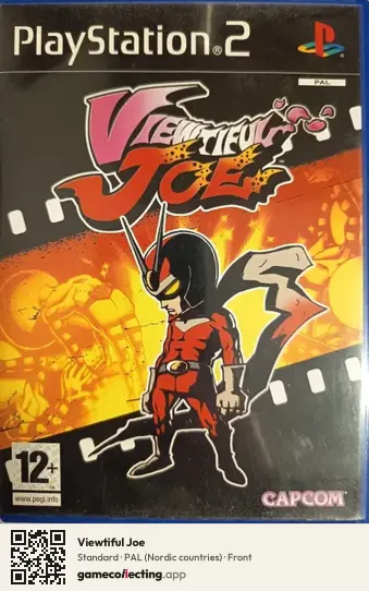 Viewtiful Joe PlayStation 2, Nordic countries box front