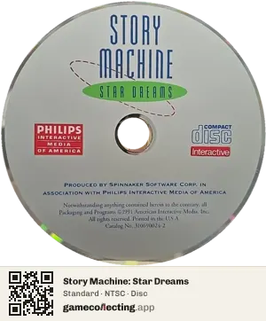 Story Machine: Star Dreams Philips CD-i, NTSC disc