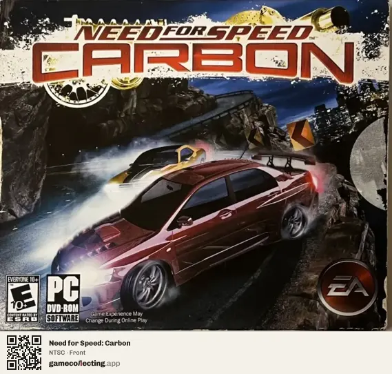 Need for Speed: Carbon Computer, NTSC box front