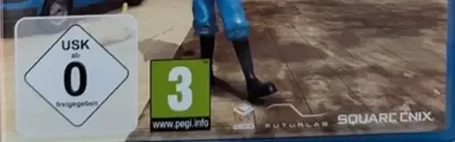 PowerWash Simulator, the USK square on its front