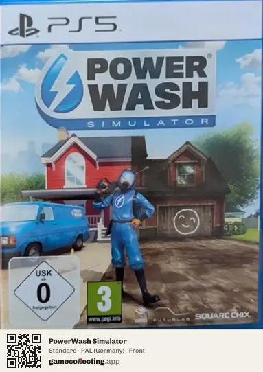 PowerWash Simulator PlayStation 5, Germany box front