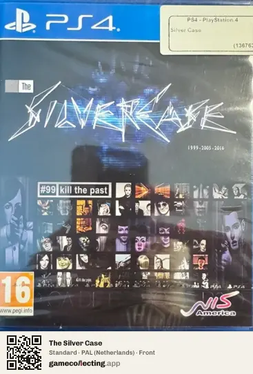 The Silver Case PlayStation 4, Netherlands box front