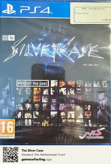 The Silver Case PlayStation 4, Netherlands box front