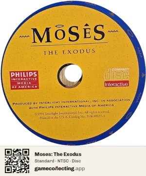 Moses: The Exodus Philips CD-i, NTSC disc