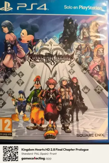 Kingdom Hearts HD 2.8 Final Chapter Prologue PlayStation 4, Spain box front