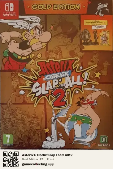 Asterix & Obelix: Slap Them All! 2 Nintendo Switch, PAL box front