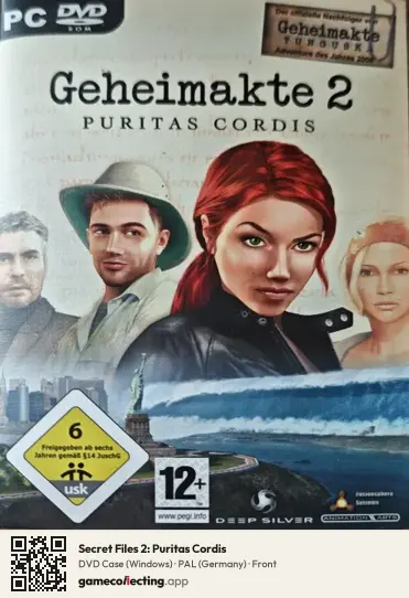 Secret Files 2: Puritas Cordis Computer, Germany box front