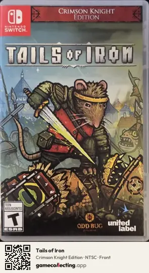 Tails of Iron Nintendo Switch, NTSC box front