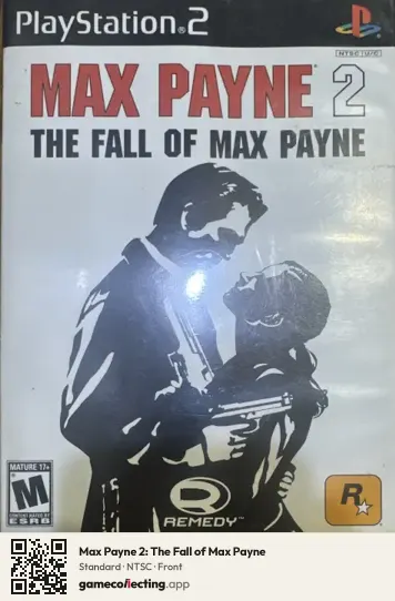 Max Payne 2: The Fall of Max Payne PlayStation 2, NTSC box front
