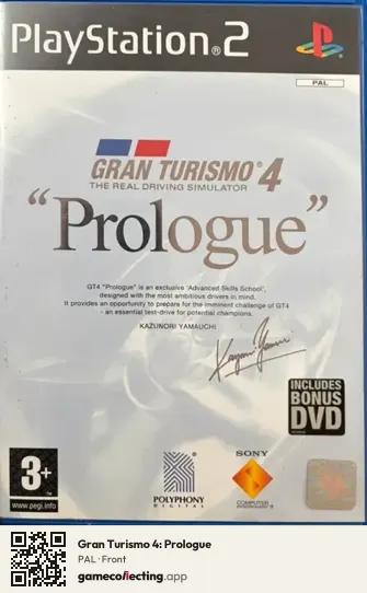 Gran Turismo 4: Prologue PlayStation 2, PAL box front